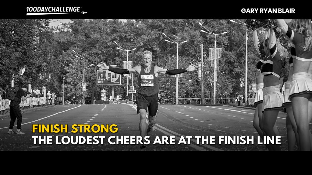 The Loudest Cheers Are At The Finish Line